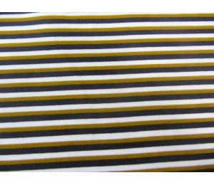 Jersey - Elephant Parade - Streifen senf grau